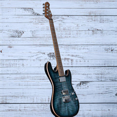 Ernie Ball Music Man Sabre HT Electric Guitar | Yucatan Blue
