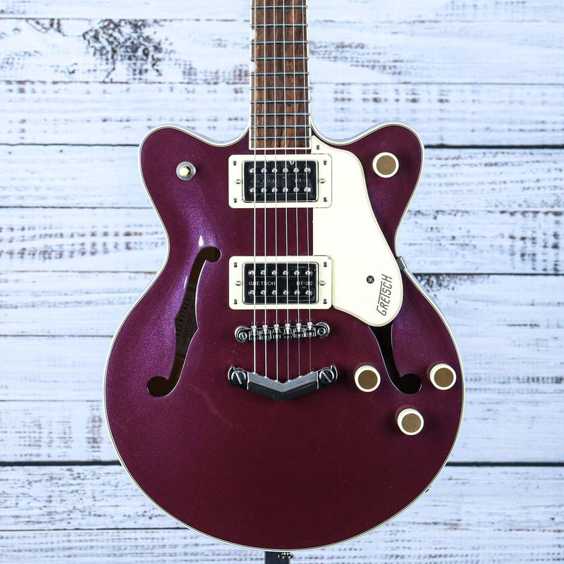 Grestch Streamliner™ Center Block Jr. Double-Cut Guitar | Burnt Orchid | G2655