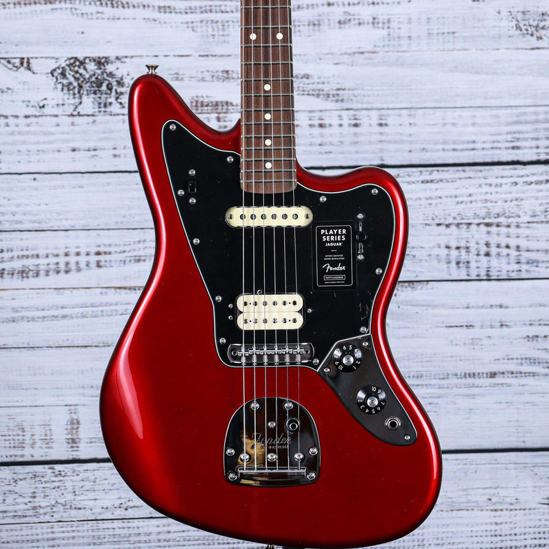 Fender Player Jaguar Guitar | Candy Apple Red