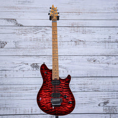 EVH Wolfgang Special QM Guitar | Sangria
