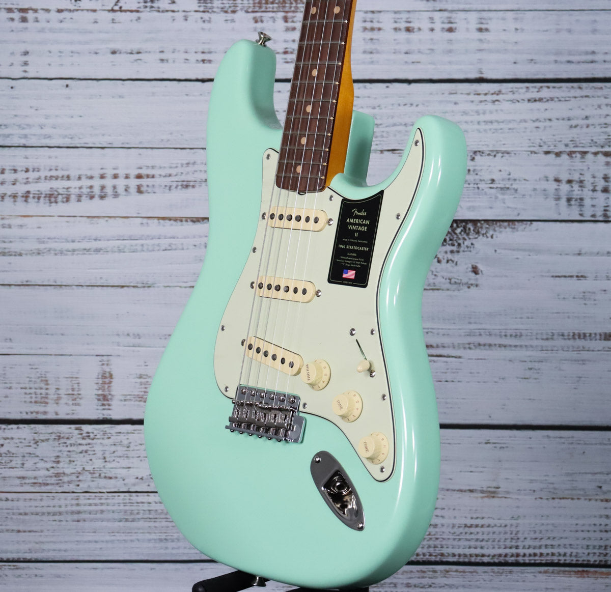 Fender American Vintage II 1961 Stratocaster | Surf Green (FREE SHIPPI