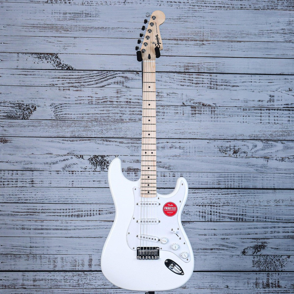 Squier Sonic Stratocaster SSS Electric Guitar | Arctic White