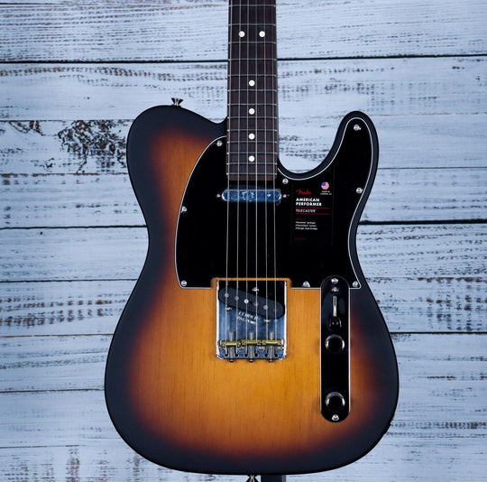 Fender Limited Edition American Performer Timber Telecaster | 2-Color Sunburst