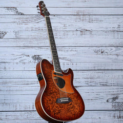 Ibanez TCM50 Talman Acoustic Electric Guitar | Vintage Brown Sunburst