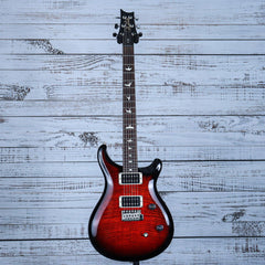 PRS CE24 USA Bolt-On Fire Red Burst Flame Top | Custom Color
