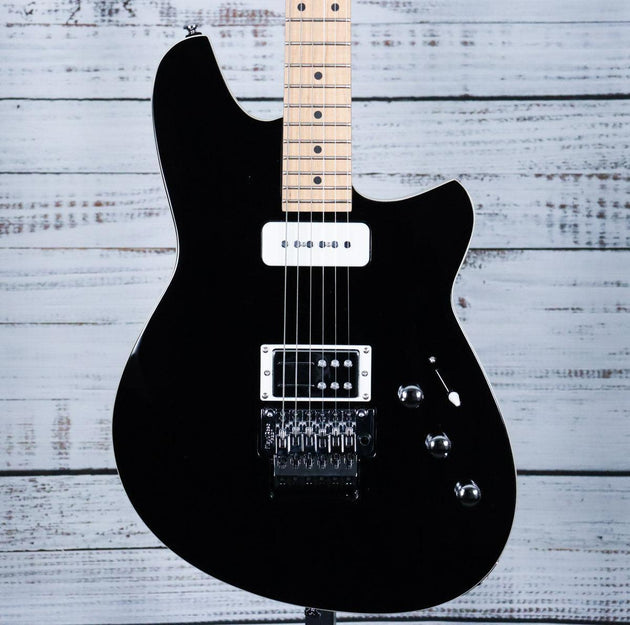 Reverend Kingbolt H90 Electric Guitar w/Floyd Rose | Midnight Black