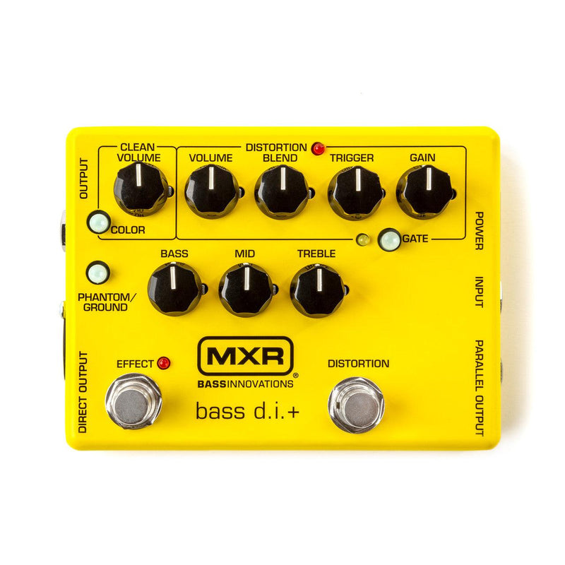 Dunlop MXR Bass DI+ Special Edition Yellow
