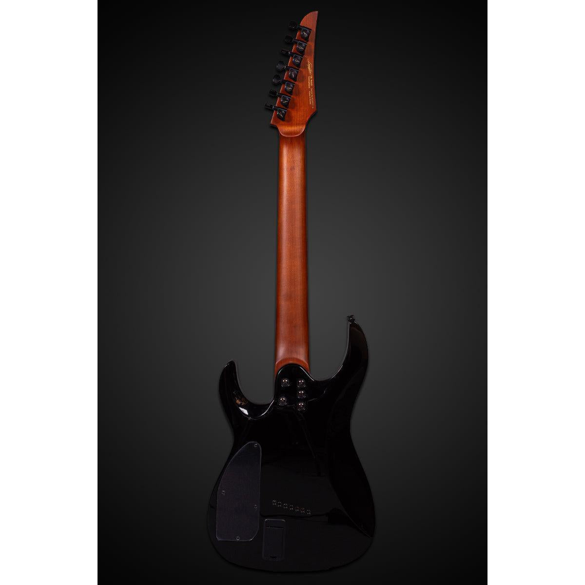 ギター Legator Ninja N7FOD Jupiter Buckeye Burl Legator Ninja N7FOD Multiscale Electric Guitar | Jupiter Burst| Yandas