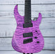Legator Ninja N7FSS 7str Multiscale Electric Guitar | Purple Quilt