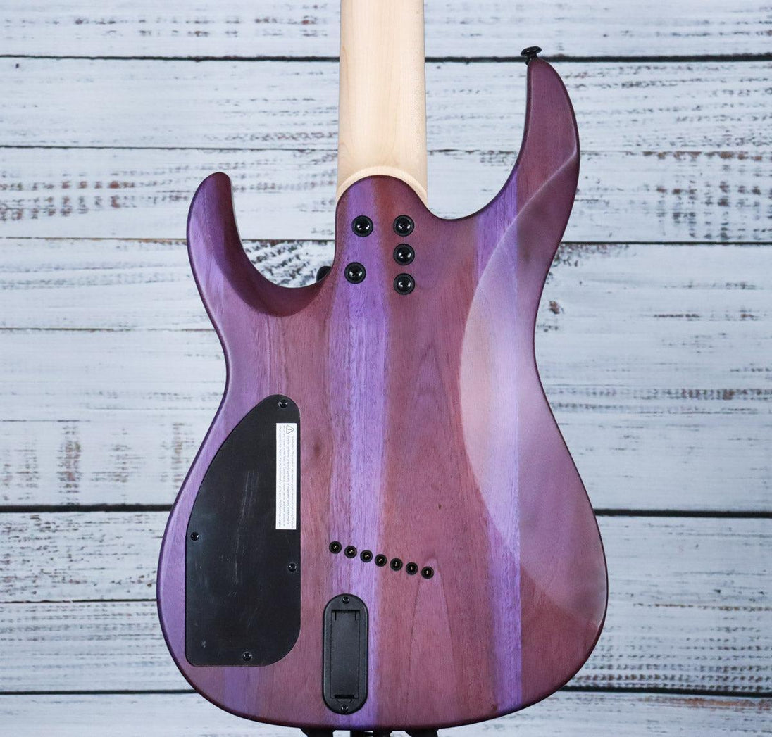 Legator Ninja N7FSS 7str Multiscale Electric Guitar | Purple Quilt