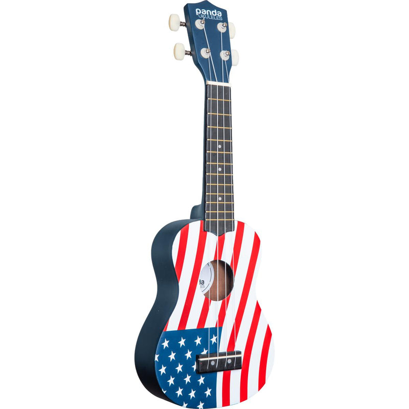 Amahi Panda 1 Ukulele | American Flag Design