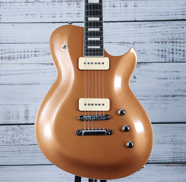Reverend Roundhouse 290 Electric Guitar | Metallic Bronze