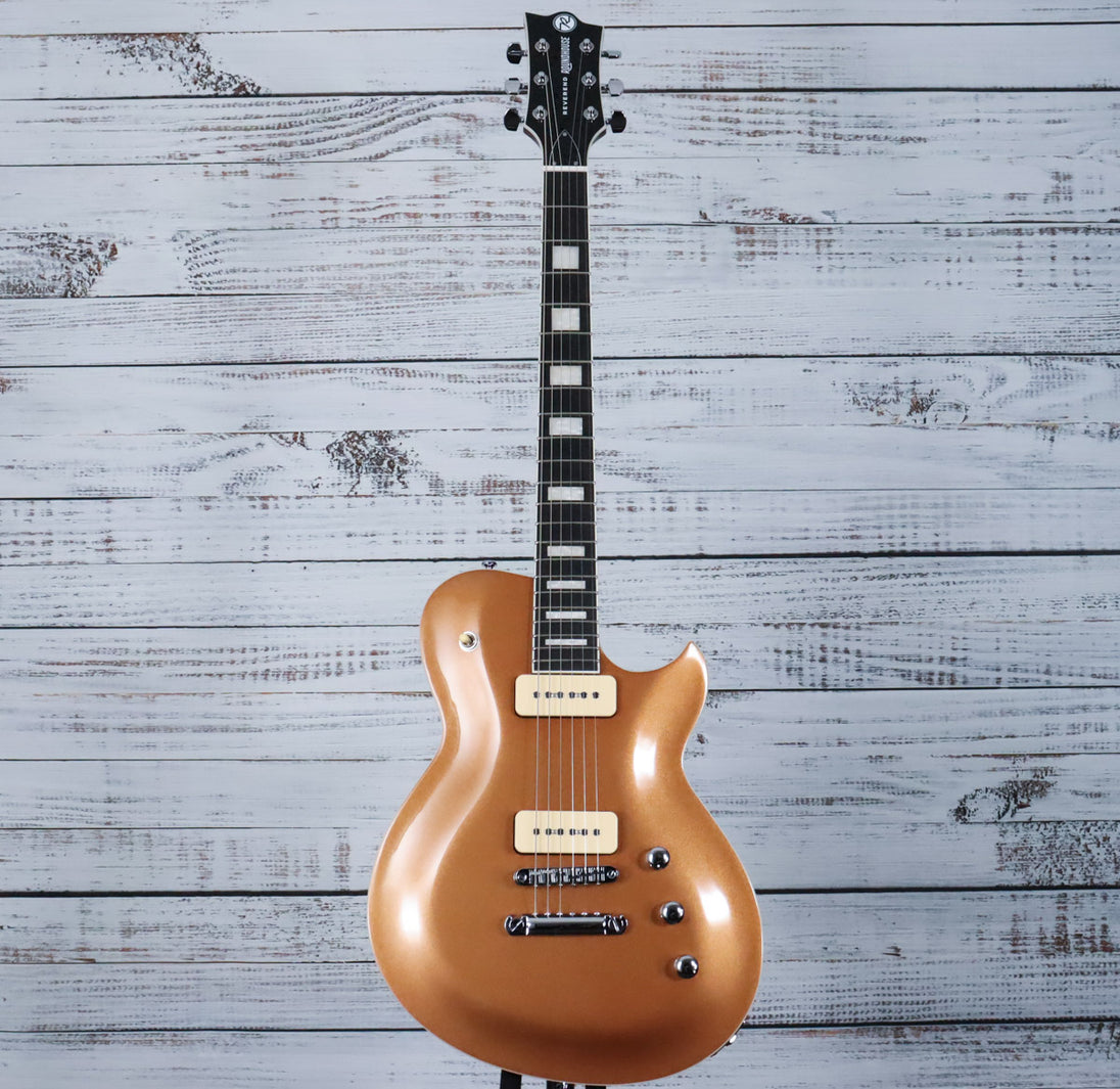 Reverend Roundhouse 290 Electric Guitar | Metallic Bronze