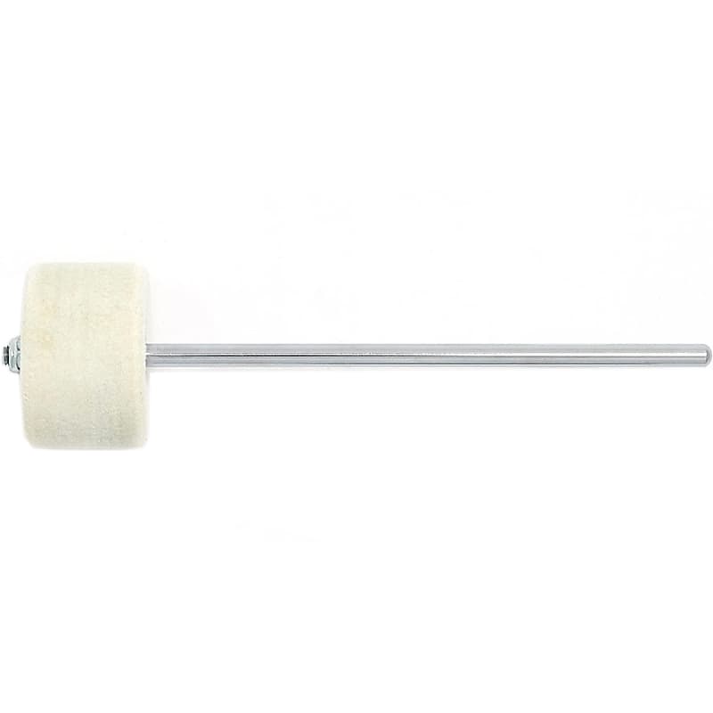Duplex Felt Bass Drum Beater | White