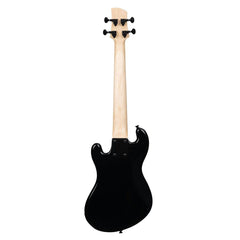 Kala Solid Body 4-String U Bass | Jet Black