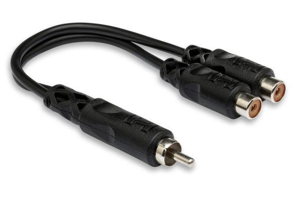 Hosa Y Cable RCA to Dual RCAF