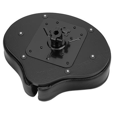 Ahead Spinal-G Drum Throne with 3 legs | Black with Sparkle Sides