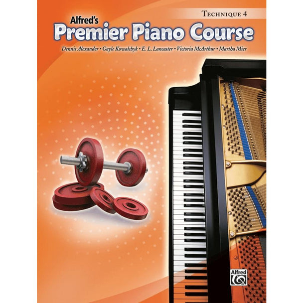 Alfred's Premier Piano Course, Technique 4