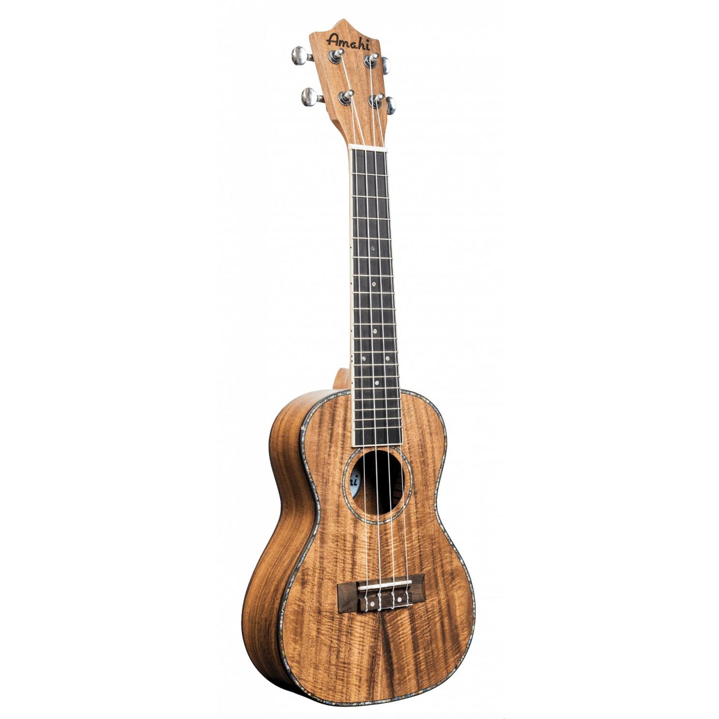 Amahi UK660S Soprano Ukulele Koa Wood-w/ Bag