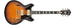 AS-Artstar-6str-Electric-Guitar-w/Case---Brown-Sunburst