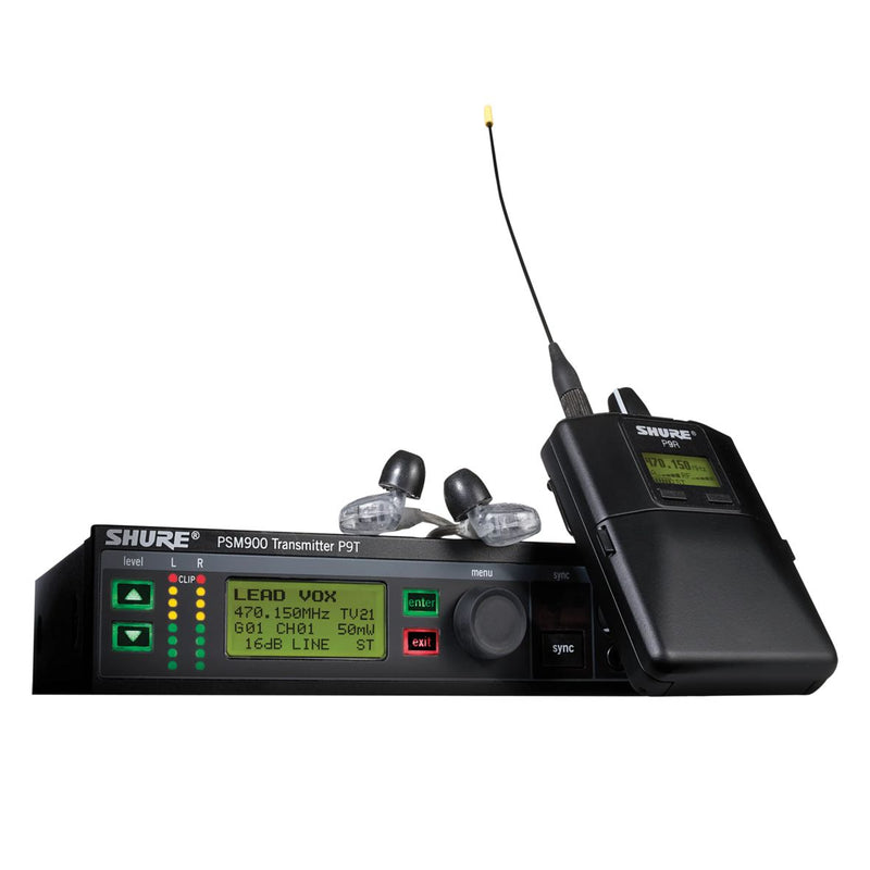 Shure P9TRA425CL Wireless Personal Monitor System
