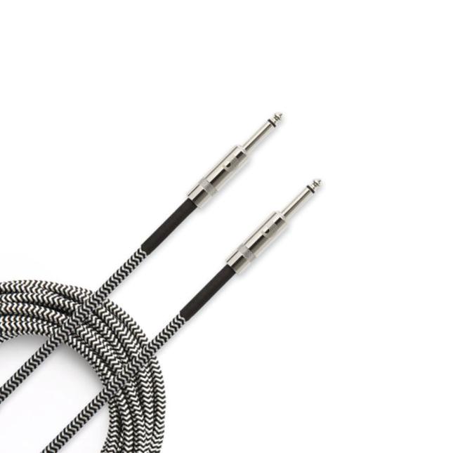 D'Addario Braided Grey Instrument Cable | 15'