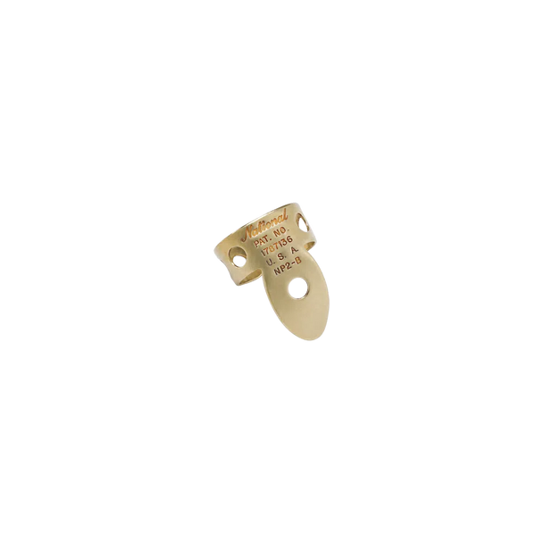 D'Addario National Brass Finger Picks - 4-Pack