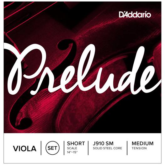 D'Addario Prelude Viola String Set | Short Scale | Medium Tension