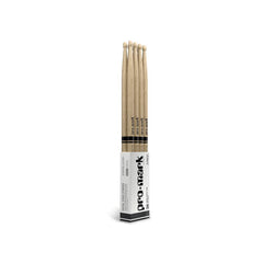 D'Addario ProMark Classic Attack 2B Shira Kashi Oak Drumstick, Acorn Oval Tip, 4-Pack