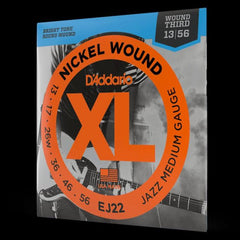 D'Addario XL Jazz Electric Guitar Strings | Wound Third
