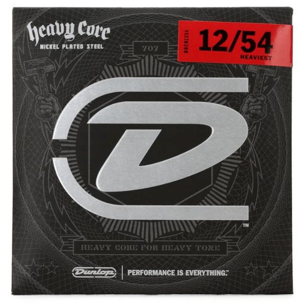 Dunlop - DHCN1254 Heavy Core NPS Electric Strings - .012-.054 Heaviest