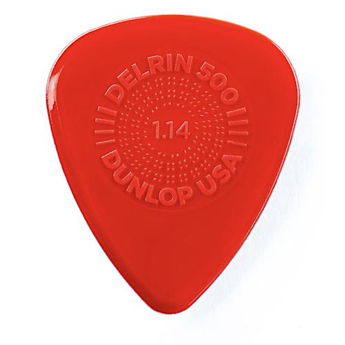 Dunlop Prime Grip Delrin 500 12 Pack 1.14mm