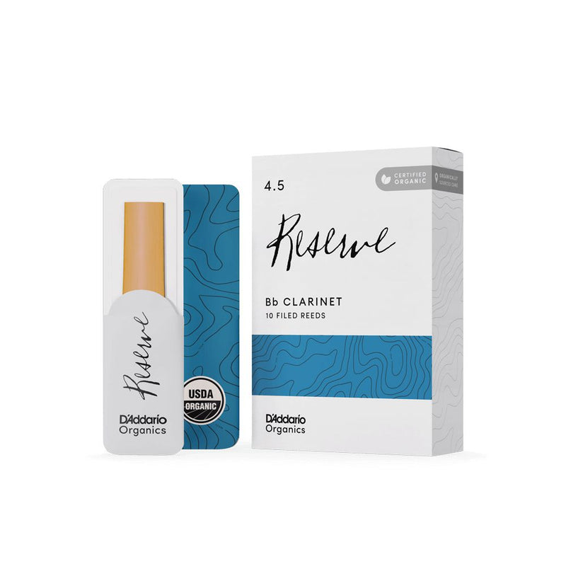 D'Addario Organic Reserve | Bb Clarinet | Box of 10 | 4.5