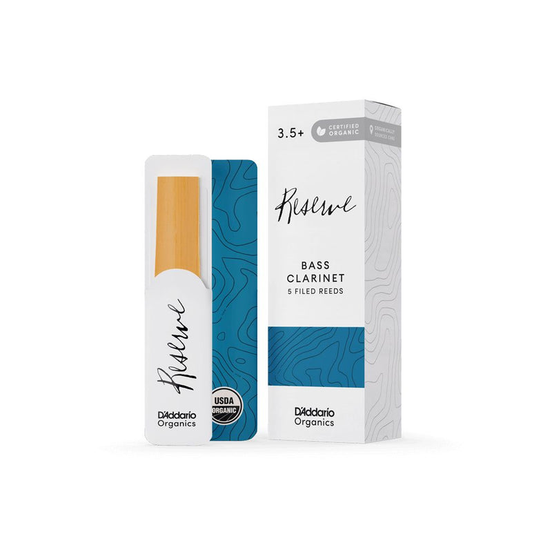 D'Addario Organic Reserve | Bass Clarinet | Box of 5 | 3.5+