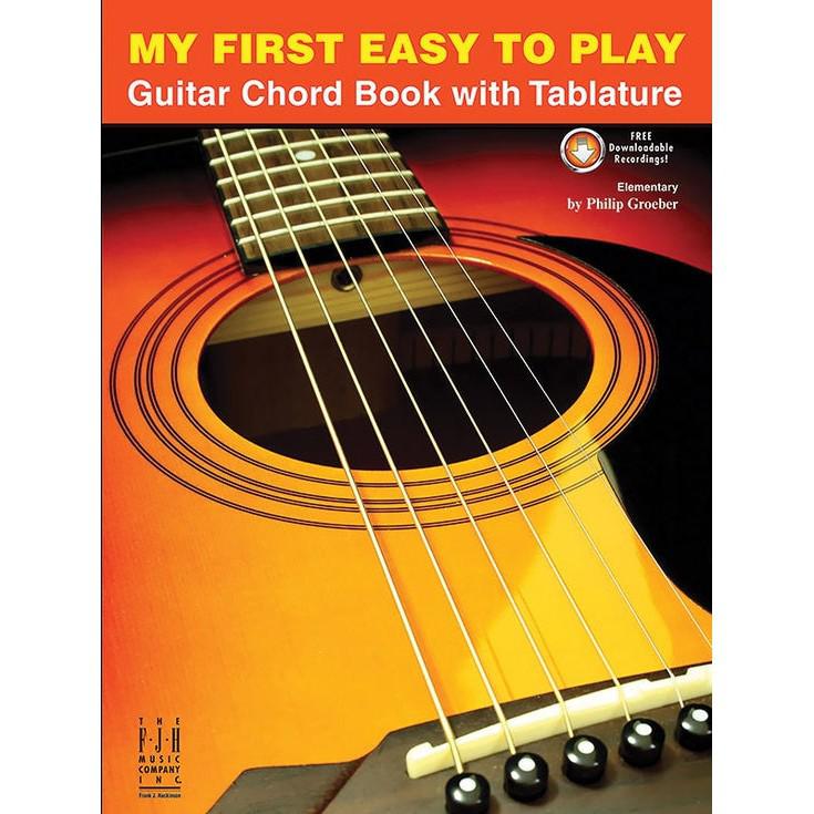 Alfred My First Easy to Play Guitar Chord Book w/Tablature