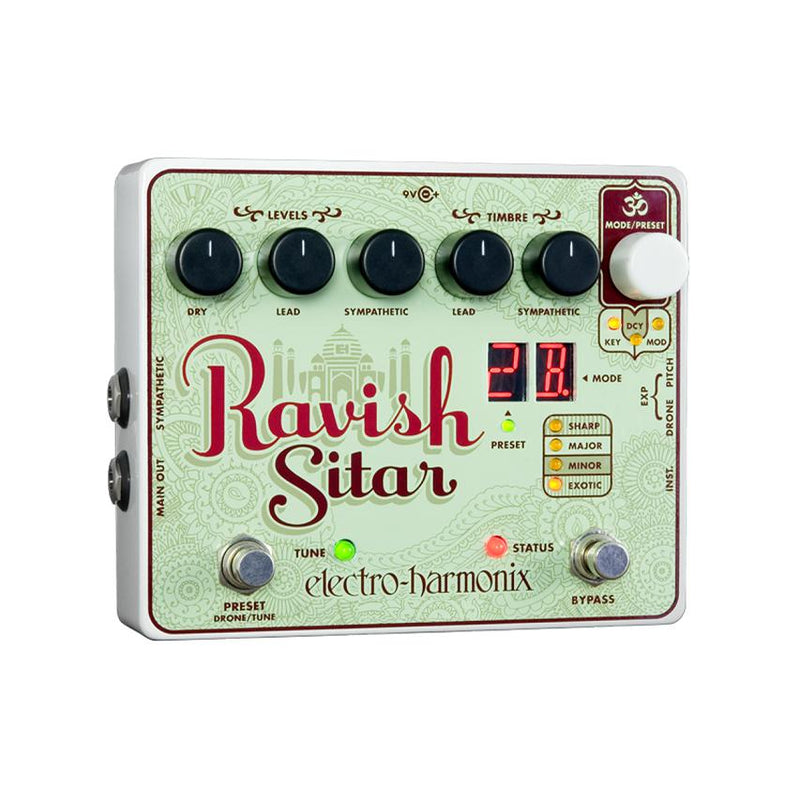 Electro Harmonix Ravish Sitar Emulator Pedal