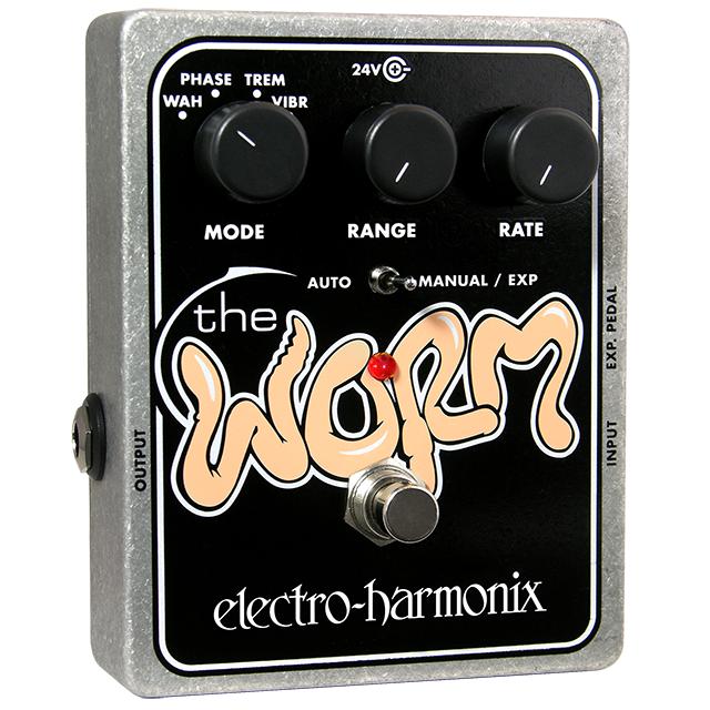 Electro Harmonx WORM Vibrato Tremolo Effects Pedal