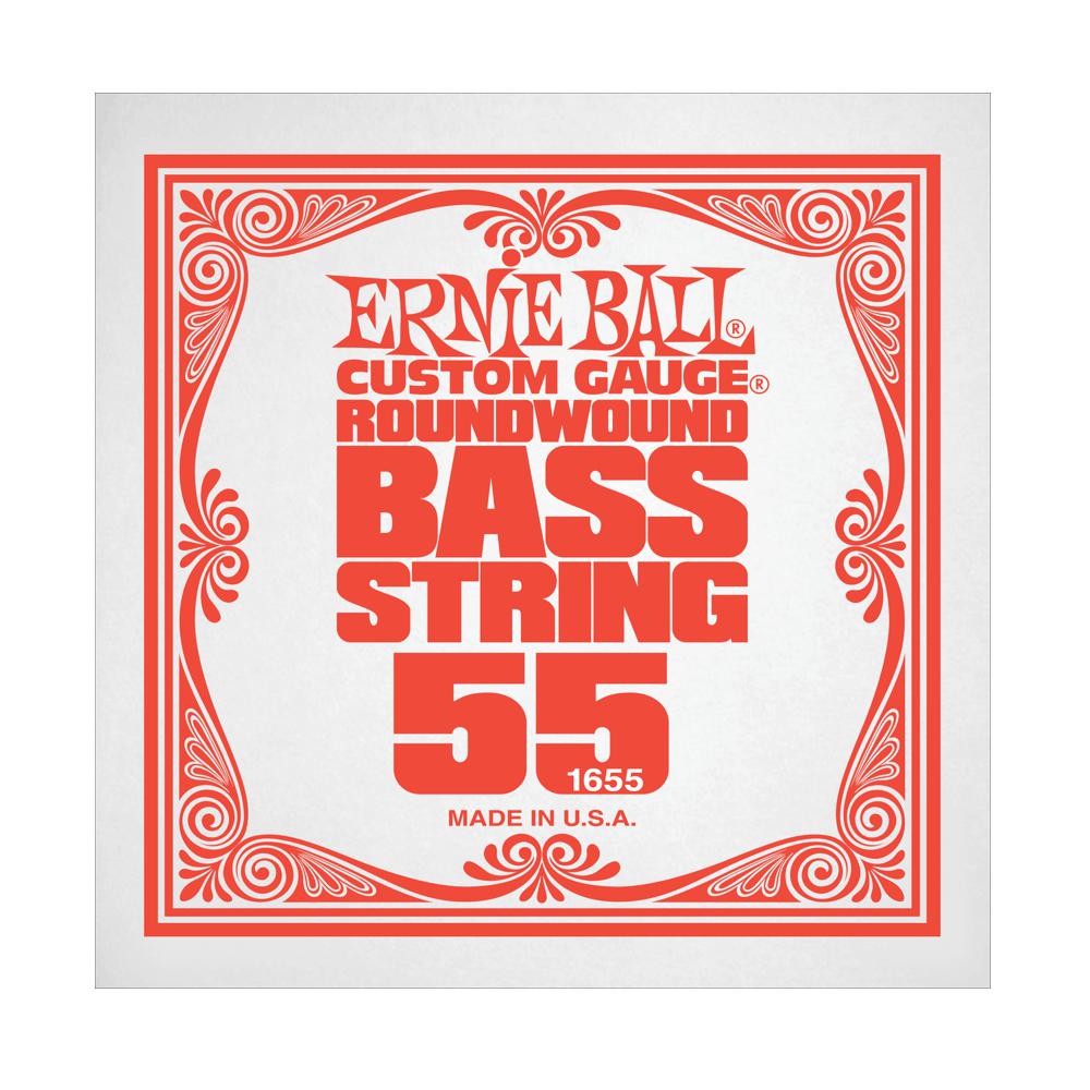Ernie Ball EB1655 .055 Nickel Wound Electric Bass String Single