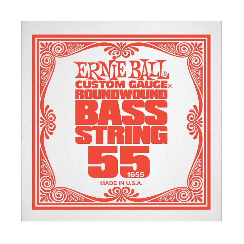 Ernie Ball EB1655 .055 Nickel Wound Electric Bass String Single
