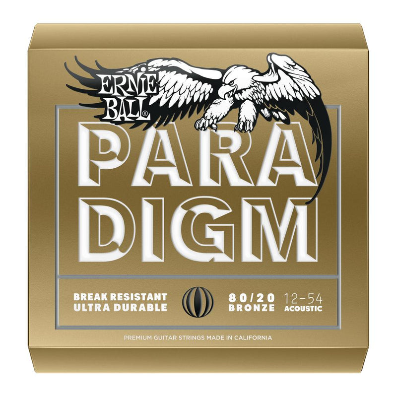 Ernie Ball Paradigm 80/20 Bronze Acoustic Guitar Strings 10-50 Extra Light