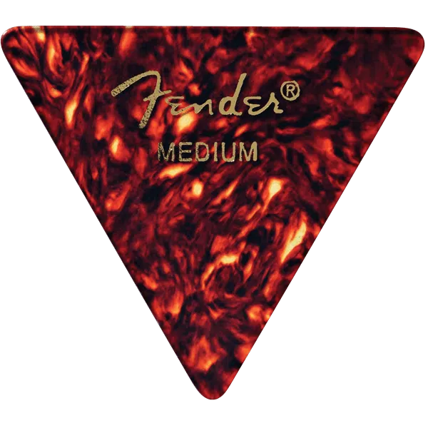 Fender 355 Shape Classic Celluloid Picks, Shell, Medium, 12 Pack | 0980355800