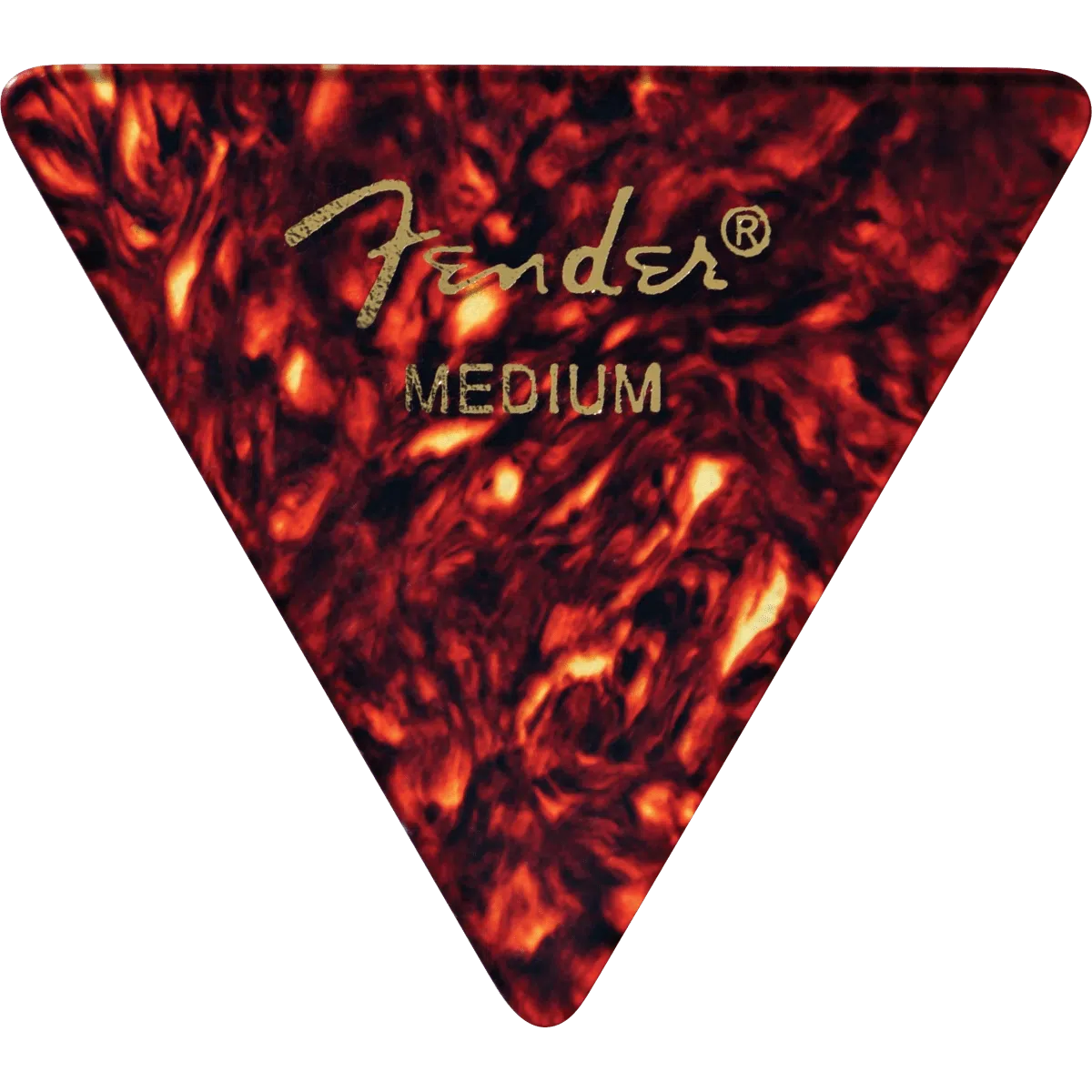 Fender 355 Triangle Shape Shell Design Picks - 12 Count
