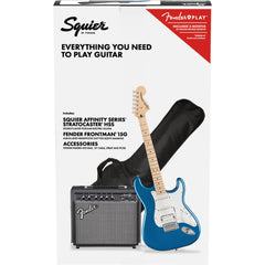 Fender Affinity Stratocaster HSS Pack | Lake Placid Blue