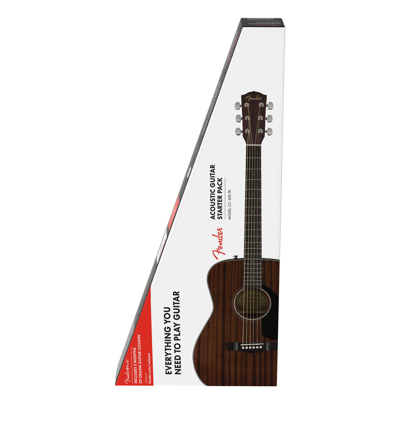 Fender CC-60S V2 Mahogany Acoustic Guitar Pack