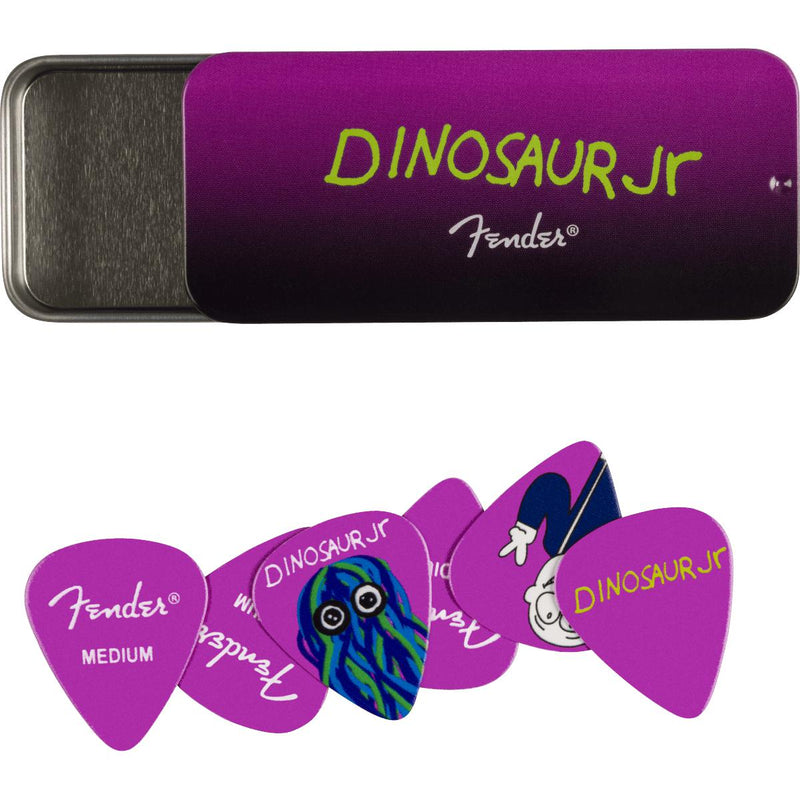 Fender J Mascis Dinosaur JR. Guitar Pick TIn