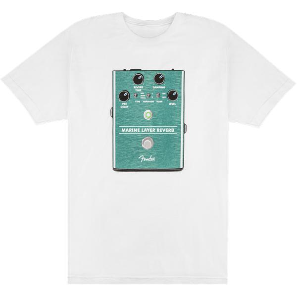 Fender Marine Layer Reverb T-Shirt, White, M | 9190131406