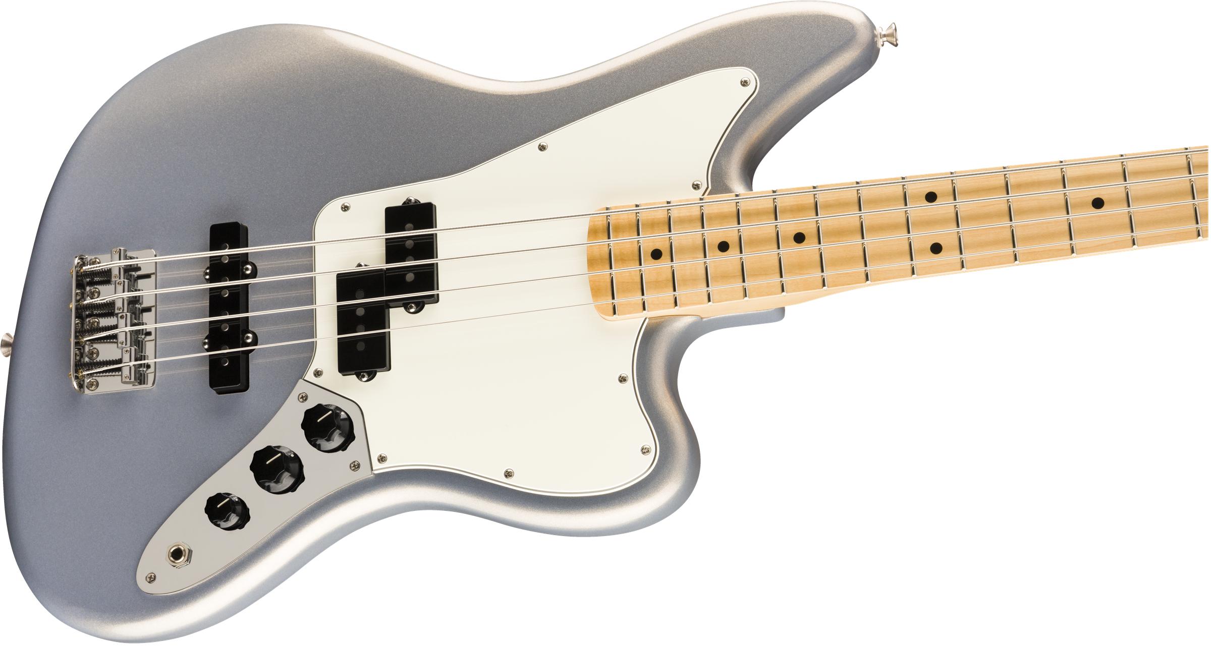 Fender Player Jaguar Bass, Silver