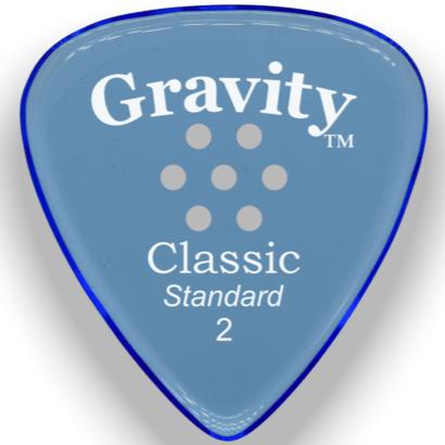 Gravity Classic Standard Multi-Hole Guitar Pick | 2.0mm