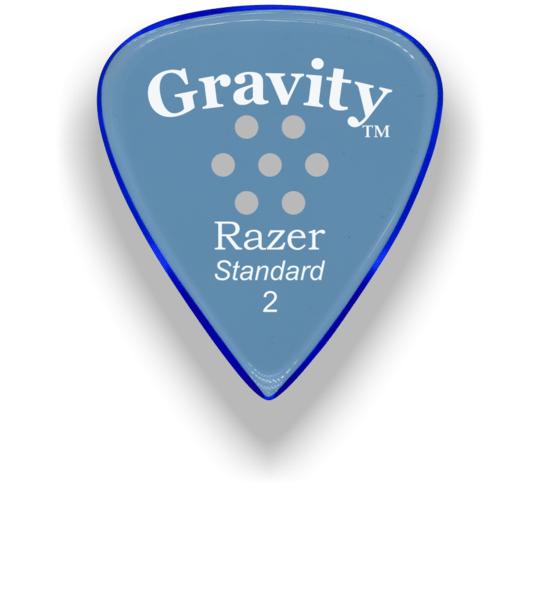 Gravity Picks Razer Standard Multi-Hole Guitar Pick | 2.0mm