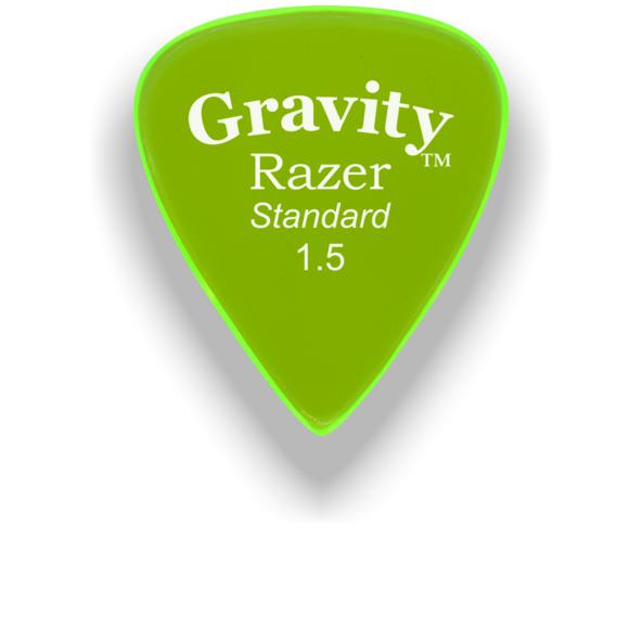 Gravity Picks Razer Standard Polished Guitar Pick | 1.5mm